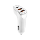 Carregador Veicular Turbo 2 USB-C 38W Kaidi KD-304