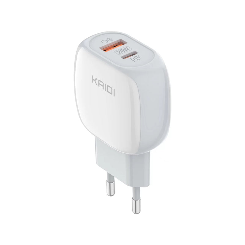 Carregador USB e USB-C 3.0 3A 20W  KD-106