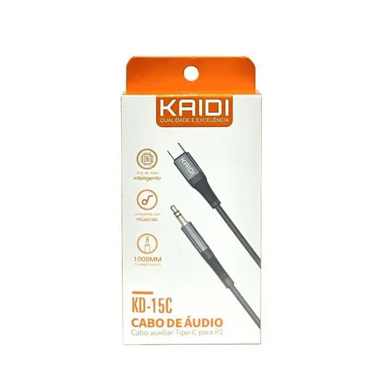 Cabo de Áudio AUX KD-15