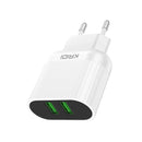 Carregador de Tomada 2 USB Kaidi KD-607