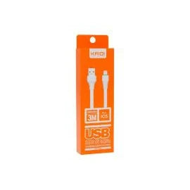 Cabo de Carregamento USB 3M Kaidi KD-332