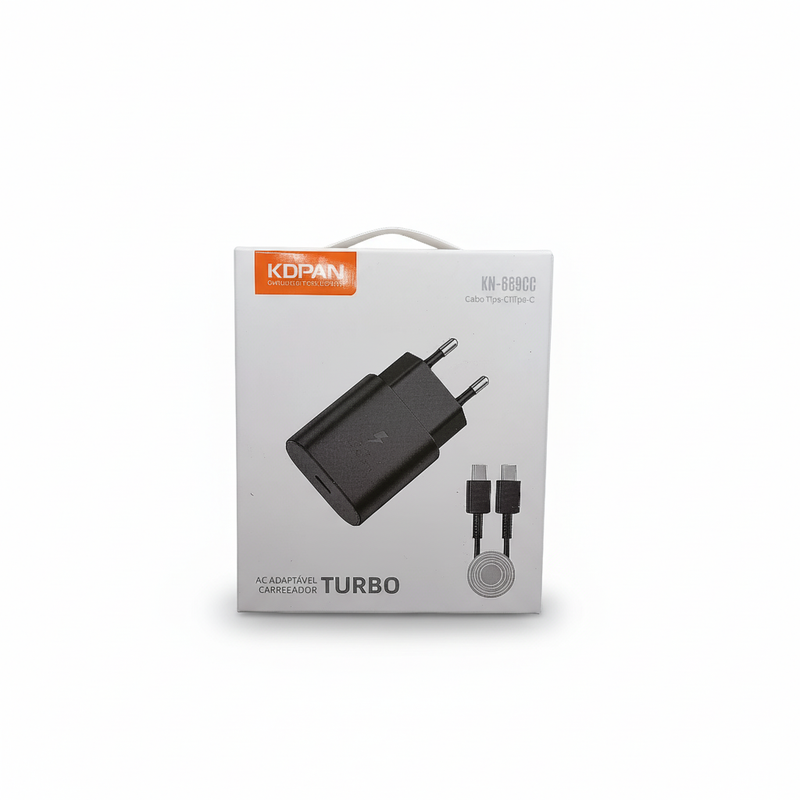 Carregador de Tomada Turbo KDPAN KN-669