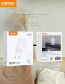 Carregador de Tomada Rápido com Cabo Lightning KDPAN KN-556A