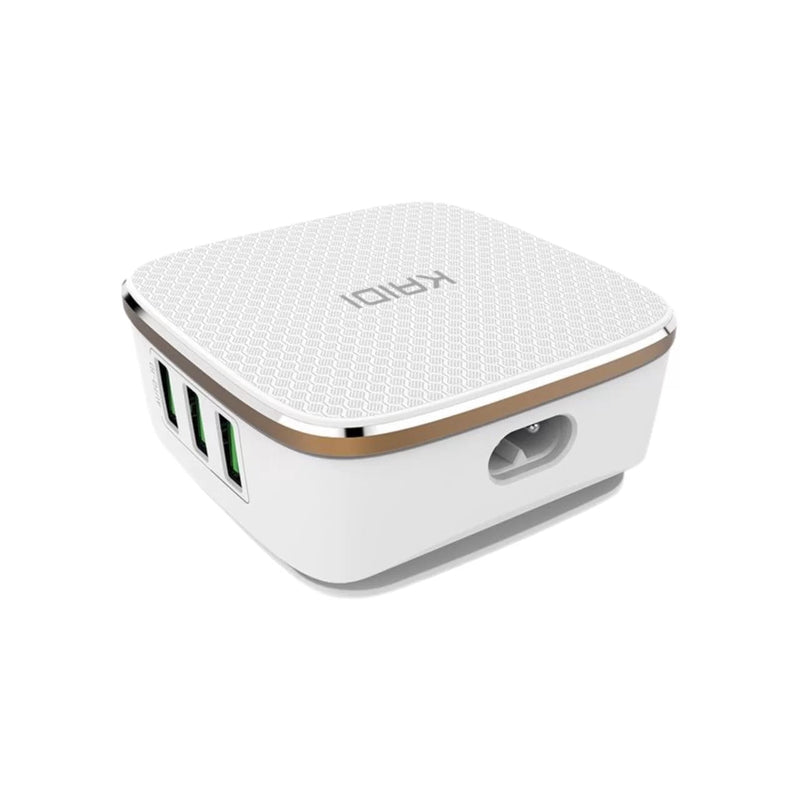 Carregador de Tomada 6 USB Kaidi KD-601