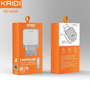 Carregador de Tomada 3 USB 3,1A Kaidi KD-606
