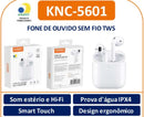 Fone de Ouvido Sem Fio TWS Kaidi KNC-5601