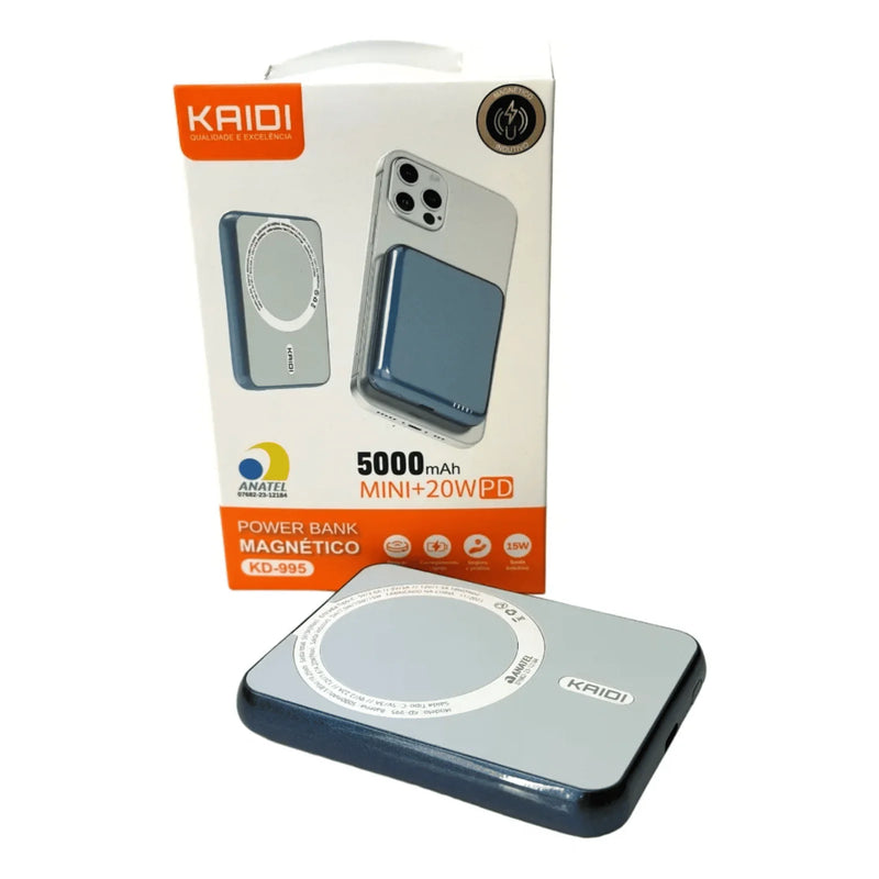 Carregador Power Bank Magnético KD-995