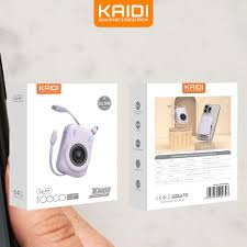 Carregador Indutivo Portátil Turbo 22.5W Kaidi KD-999