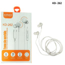 Fone de Ouvido Intra-Auricular Kaidi KD-262
