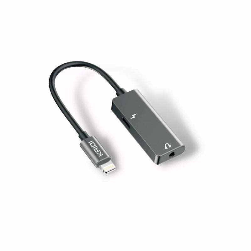 Adaptador Lightning para Lightning e P2 Kaidi KD-211
