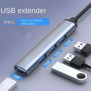 Adaptador Hub USB 3.0 Kaidi 4 Portas - KD 3802