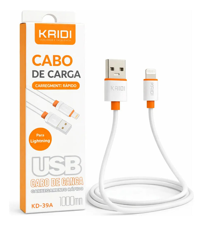Cabo de dados e carregamento USB Kaidi KD-39