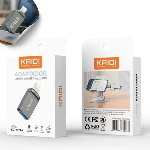 Adaptador Para USB Conector OTG KD-2524
