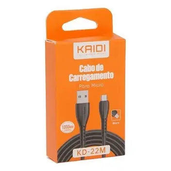 Cabo de Dados e Carregamento KAIDI KD-22M