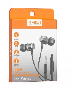 Fone de ouvido com fio Kaidi KD-7006