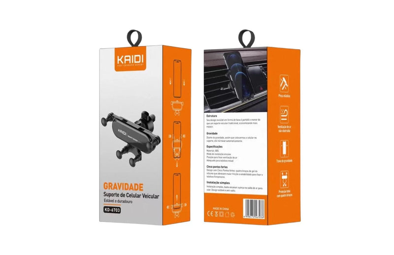 Suporte de Celular Veicular Kaidi KD-6703