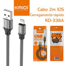 Cabo De Carga USB  Kaidi KD-336