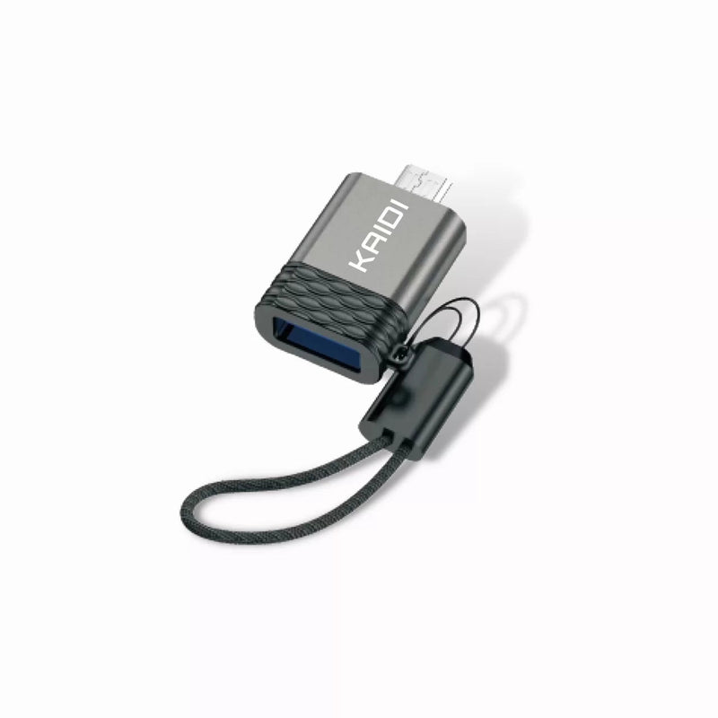 Adaptador OTG Micro USB para USB Kaidi KD-219