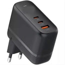 Carregador Turbo KD-680 Tipo-C Com 3 Plugues de carregamento
