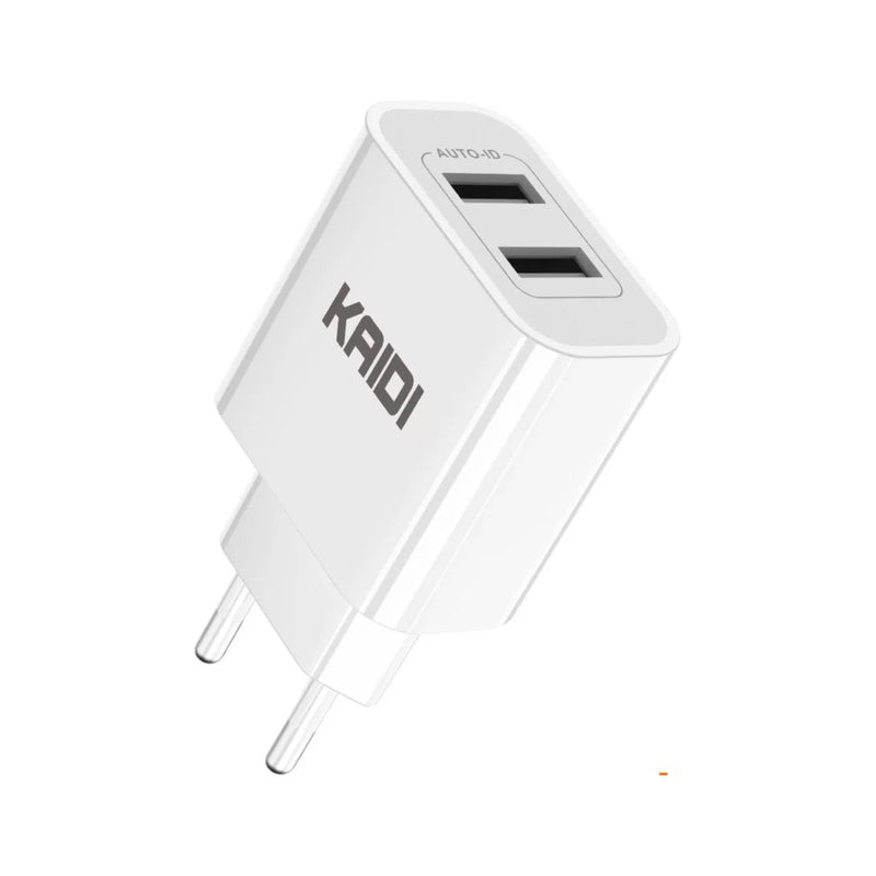 Carregador de Tomada 2 USB 2,4A Kaidi KD-109