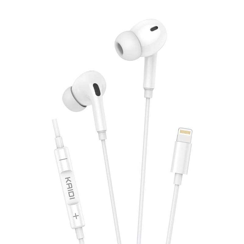 Fone de Ouvido com Fio Lightning Kaidi KD-735