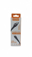 Cabo de Carregamento Turbo USB 1M Kaidi KD-2512