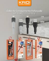 Cabo De Carregamento Reforçado Kaidi KD-353 2000M